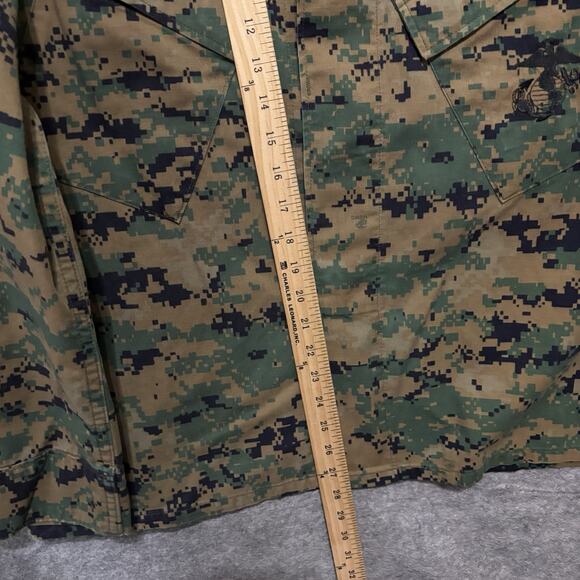 USMC Marine Combat Blouse Woodland Marpat Digital Camo‎ Sz M MCCUU - Picture 7 of 8